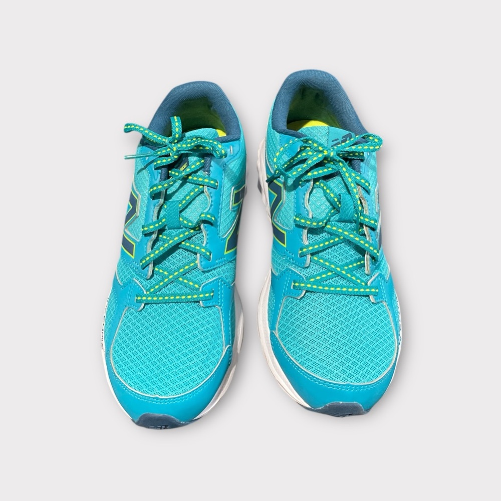 New Balance 490 v3 Speed Ride Teal Running Shoes. - Picture 2 of 5